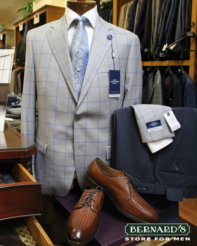 Hart Schaffner Marx Sports Coats, Pants, Shirts, Ties, Shoes, Socks - Bernard's Store for Men