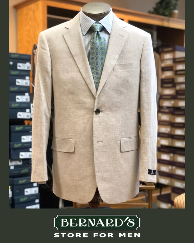 Sports Coats, SHirts, Ties, Shoes at Bernard's Store for Men